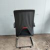 Cantilever Mesh Visitor's Seat with a sleek base, breathable mesh back, and contoured seat cushions.