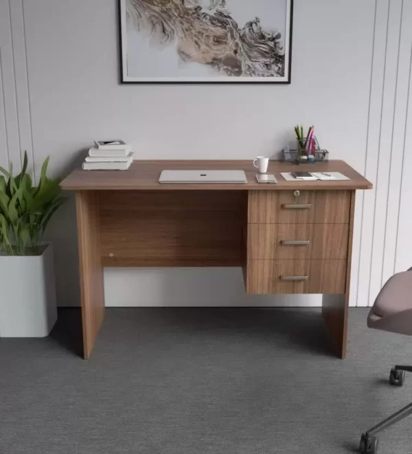 1 Meter Home Office Desk with drawers