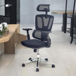 High Back Orthopedic Seat with Adjustable Features and Lumbar Support