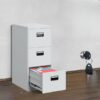 3-Drawer filing cabinet with a sleek, secure, and compact design, perfect for office and home use.