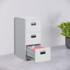 3-Drawer filing cabinet with a sleek, secure, and compact design, perfect for office and home use.