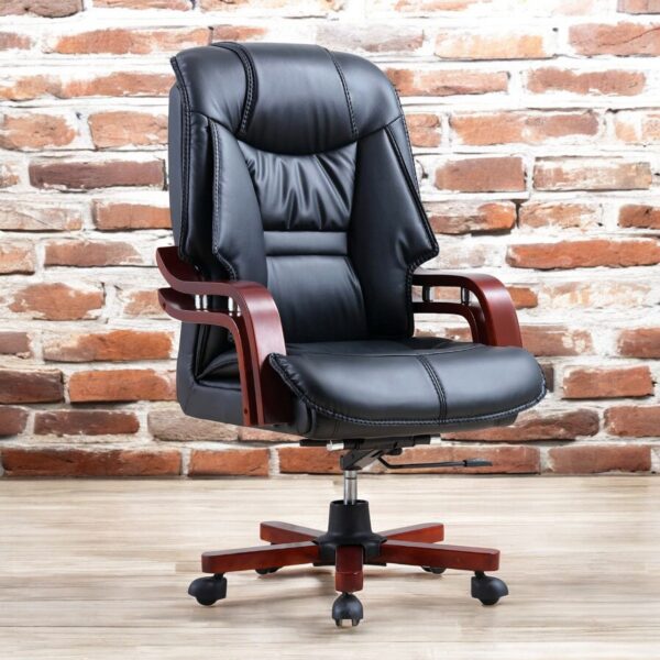 Boss Office Leather Chair with premium leather and modern design for executive comfort.